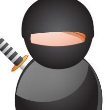 an avatar of a Ninja Co-founder cartoon